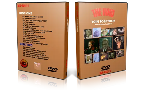 Artwork Cover of The Who Compilation DVD Join Together Pt 1 Proshot