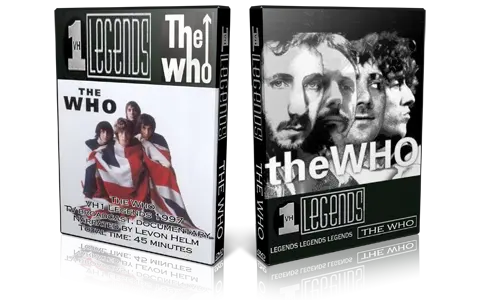 Artwork Cover of The Who Compilation DVD VH1 Legends Proshot