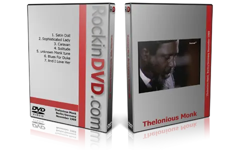 Artwork Cover of Thelonious Monk Compilation DVD Berlin 1969 Proshot