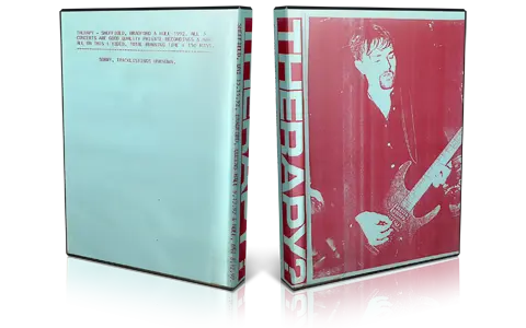 Artwork Cover of Therapy 1992-11-13 DVD Sheffield Audience