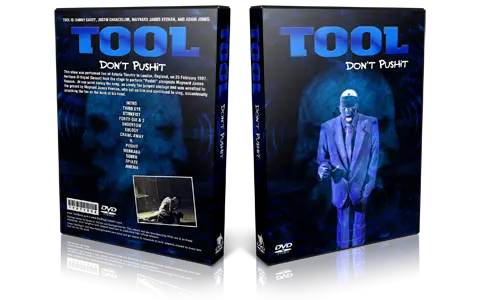 Artwork Cover of Tool 1997-02-23 DVD London Audience
