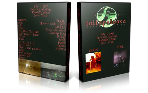 Artwork Cover of Tool 1997-07-11 DVD Randalls Island Audience