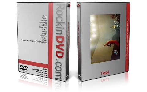 Artwork Cover of Tool 1998-08-23 DVD Seattle Audience