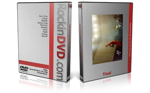 Artwork Cover of Tool 1998-08-29 DVD Santa Barbara Audience