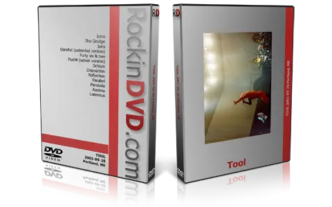Artwork Cover of Tool 2001-09-20 DVD Portland Audience