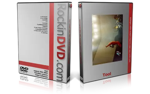 Artwork Cover of Tool 2002-08-25 DVD Hamilton Audience