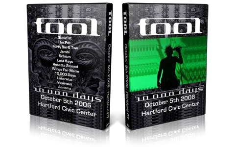 Artwork Cover of Tool 2006-10-05 DVD Hartford Audience