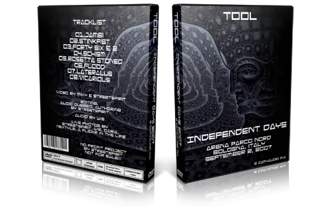 Artwork Cover of Tool 2007-09-02 DVD Bologna Audience