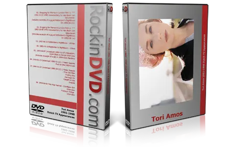 Artwork Cover of Tori Amos Compilation DVD 1992-1998 Dutch TV Appearances Proshot