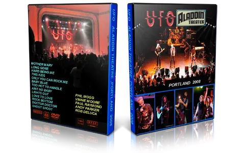 Artwork Cover of UFO 2008-05-08 DVD Portland Audience
