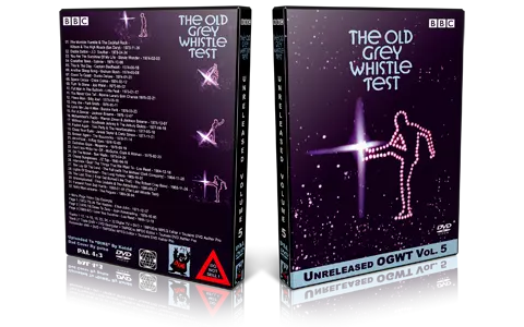 Artwork Cover of Unreleased Old Grey Whistle Test Compilation DVD Volume 5 Proshot