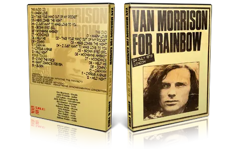 Artwork Cover of Van Morrison 1973-07-24 DVD London Proshot