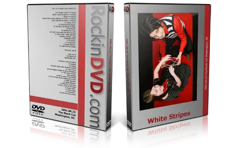 Artwork Cover of White Stripes 2001-06-22 DVD Detroit Audience