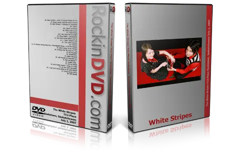 Artwork Cover of White Stripes 2007-07-01 DVD Saskatoon Audience