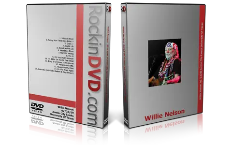 Artwork Cover of Willie Nelson 2009-02-23 DVD Austin Proshot