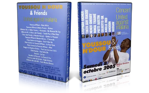 Artwork Cover of Youssou NDour 2005-10-08 DVD Geneva Proshot
