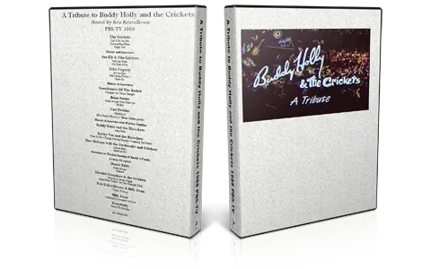 Artwork Cover of Buddy Holly and the Crickets Compilation DVD A Tribute 1988 Proshot