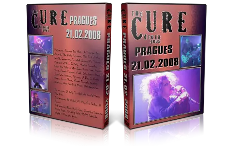 Artwork Cover of The Cure 2008-02-21 DVD Prague Audience