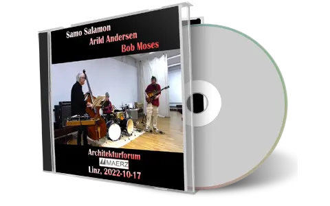 Front cover artwork of Arild Andersen 2022-10-17 CD Linz Audience