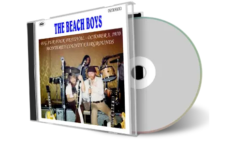 Front cover artwork of Beach Boys 1970-10-03 CD Monterey Soundboard