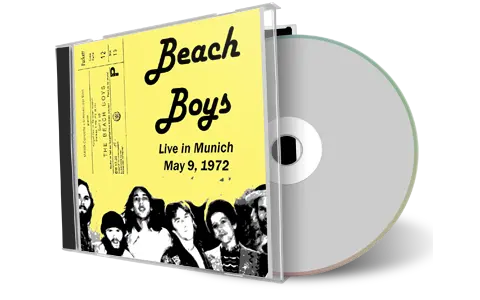 Front cover artwork of Beach Boys 1972-05-09 CD Munich Audience