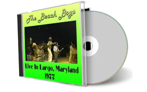 Front cover artwork of Beach Boys 1977-01-21 CD Largo Soundboard