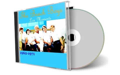 Front cover artwork of Beach Boys Compilation CD Live Moments Vol 1 Soundboard