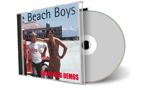 Front cover artwork of Beach Boys Compilation CD Lucky Dog Demos Soundboard
