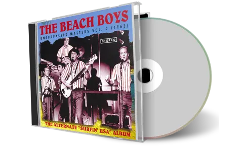 Front cover artwork of Beach Boys Compilation CD Unsurpassed Masters Vol 02 Soundboard