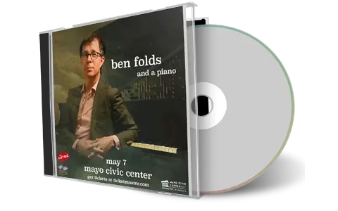 Front cover artwork of Ben Folds 2025-05-07 CD Rochester Audience