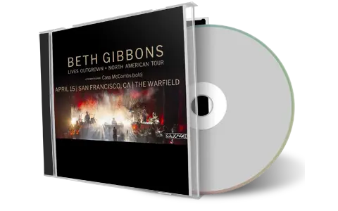 Front cover artwork of Beth Gibbons 2025-04-15 CD San Francisco Audience