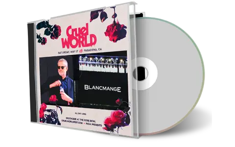 Front cover artwork of Blancmange 2025-05-17 CD Pasadena Audience