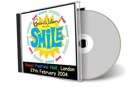 Front cover artwork of Brian Wilson 2004-02-27 CD Royal Festival Hall Audience