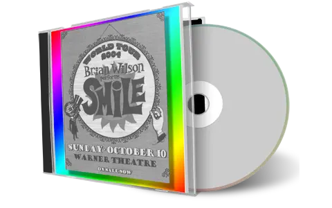 Front cover artwork of Brian Wilson 2004-10-10 CD Washington Audience