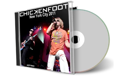 Front cover artwork of Chickenfoot 2011-08-11 CD New York City Audience