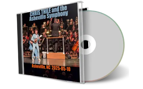Front cover artwork of Chris Thile 2025-05-10 CD Asheville Audience