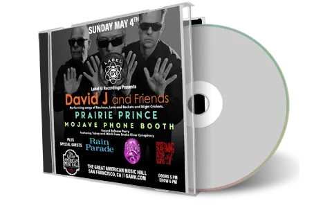 Front cover artwork of David J 2025-05-04 CD San Francisco Audience