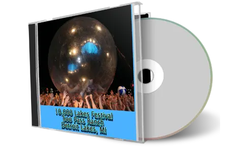 Front cover artwork of Flaming Lips 2008-07-25 CD Detroit Lakes Audience