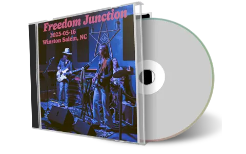 Front cover artwork of Freedom Junction 2025-05-16 CD Winston Salem Audience