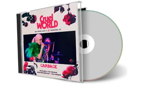 Front cover artwork of Garbage 2025-05-17 CD Pasadena Audience