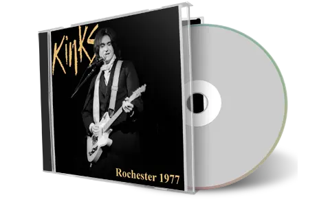 Front cover artwork of The Kinks 1977-12-08 CD Rochester Audience
