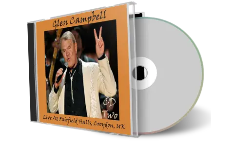 Front cover artwork of Glen Campbell 2008-10-20 CD Croydon Audience