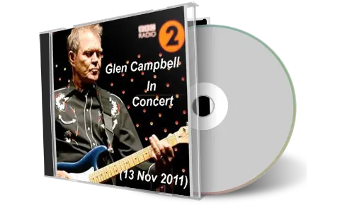 Front cover artwork of Glen Campbell 2011-10-19 CD London Soundboard
