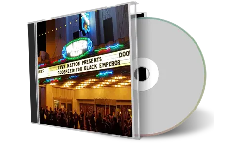Front cover artwork of Godspeed You Black Emperor 2016-02-05 CD San Perdo Audience