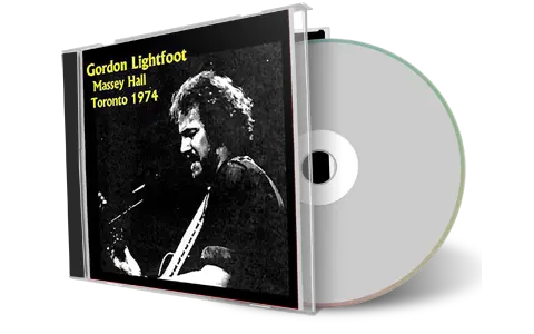 Front cover artwork of Gordon Lightfoot 1974-03-23 CD Toronto Audience
