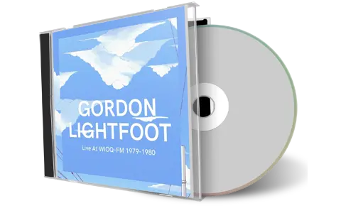 Front cover artwork of Gordon Lightfoot Compilation CD Wioq Fm 1979 1980 Soundboard