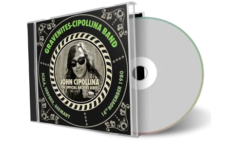 Front cover artwork of Gravenites-Cipollina Band 1980-11-14 CD Herford Soundboard
