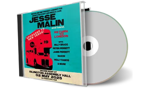 Front cover artwork of Jesse Malin 2025-05-02 CD London Audience