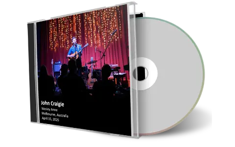 Front cover artwork of John Craigie 2025-04-15 CD Melbourne Audience