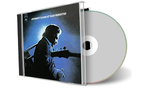 Front cover artwork of Johnny Cash 1969-02-24 CD San Quentin Prison Soundboard
